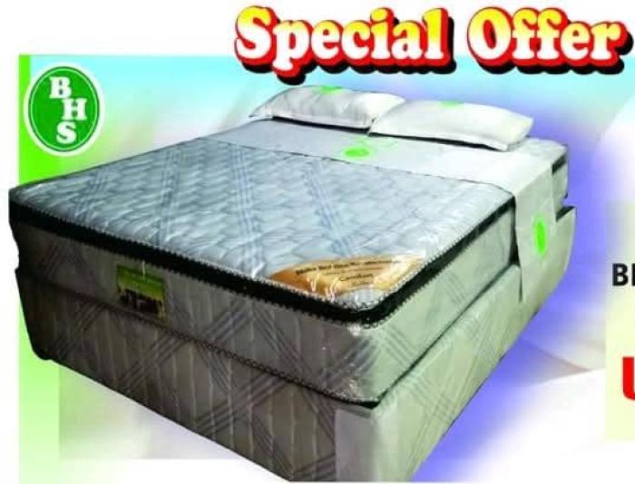 Double bed pillow top